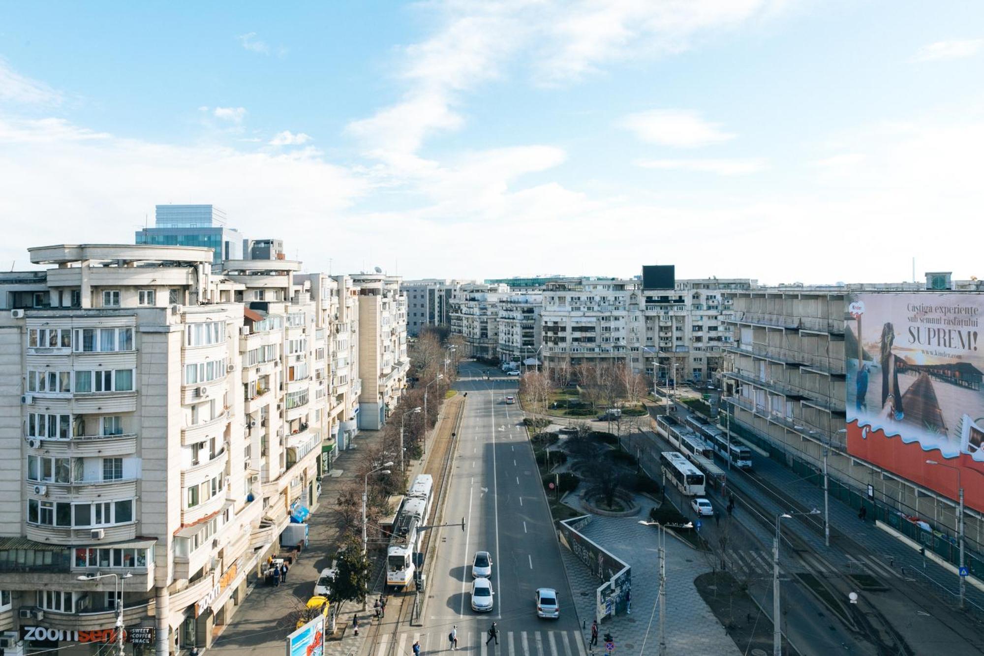 City View Unirii Studio Bucureşti Eksteriør bilde