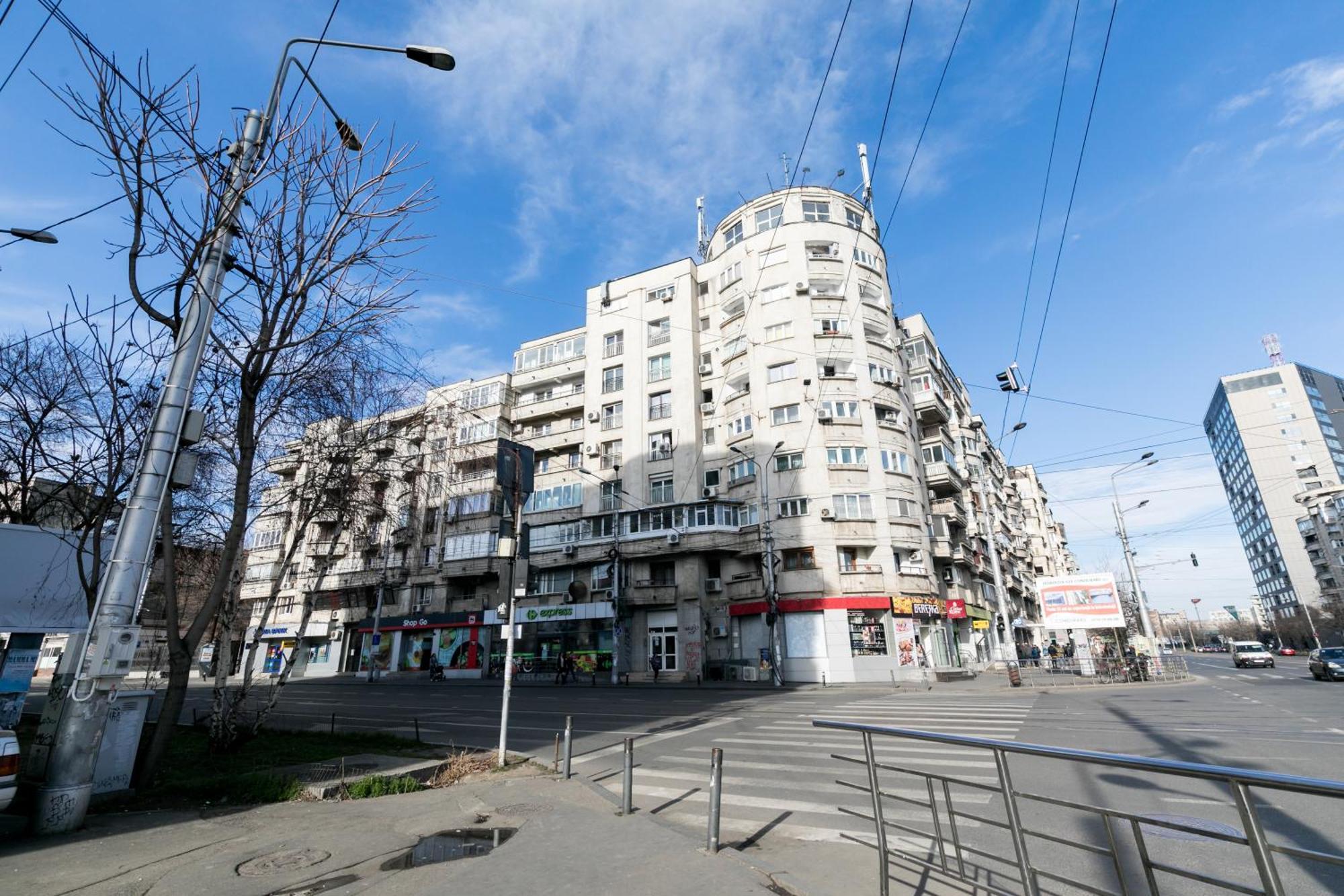 City View Unirii Studio Bucureşti Eksteriør bilde